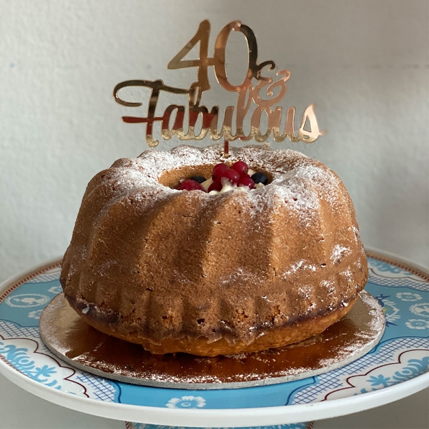 Διακοσμητικό τούρτας -  40 & Fabulous