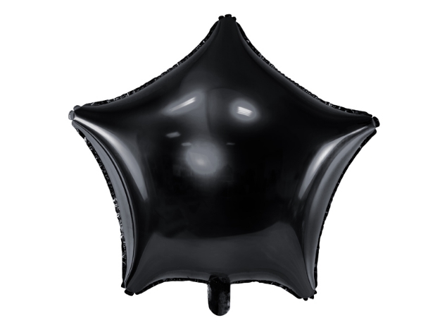 Picture of Foil balloon star - Black  (48cm)