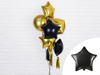 Picture of Foil balloon star - Black  (48cm)