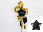 Picture of Foil balloon star - Black  (48cm)