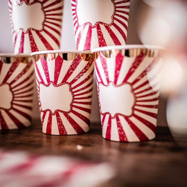 Picture of Paper cups - Circus (8pcs)