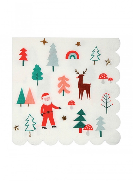 Picture of Paper napkins -  Christmas party
