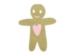 Picture of Paper napkins - Gingerbread man