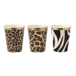 Picture of Paper cups - Animal print