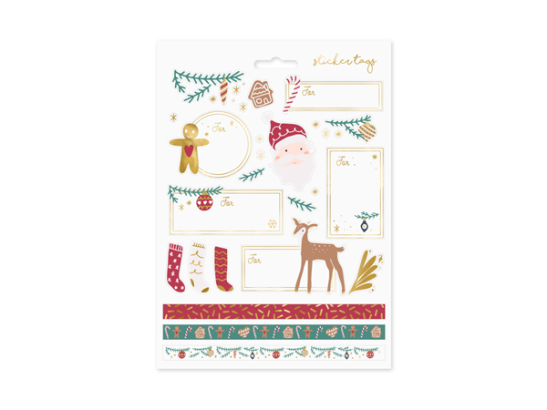 Picture of Christmas Stickers - Santa