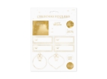Picture of Christmas Stickers - Gold