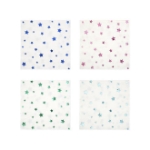 Picture of Cocktail paper napkins - Metallic Foil Star