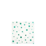 Picture of Cocktail paper napkins - Metallic Foil Star