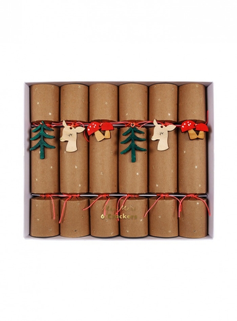 Χριστουγεννιάτικα  crackers - Woodland 