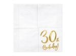 Picture of Paper napkins - 30th Birthday! (20pcs)