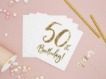 Picture of Paper napkins - 50th Birthday! (20pcs)