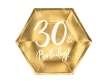 Εικόνα της Χάρτινα πιάτα γλυκού - 30th Birthday! (6τμχ)
