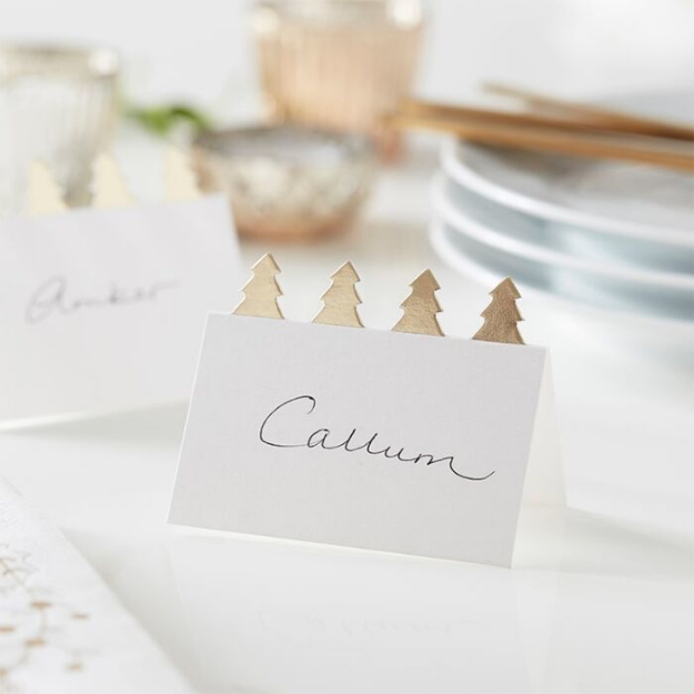 Picture of Place cards - Christmas trees