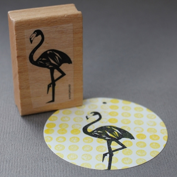 Picture of Rubber Stamp Flamingo