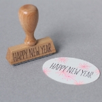 Picture of Rubber Stamp Happy New Year
