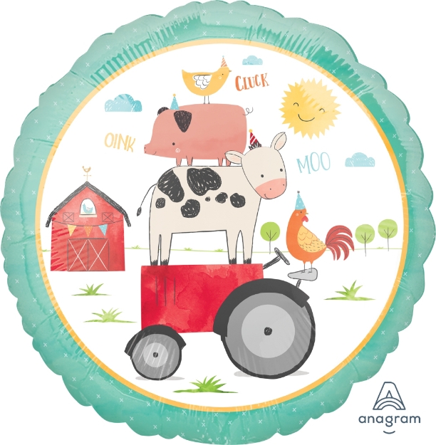 Picture of Foil balloon - Farm