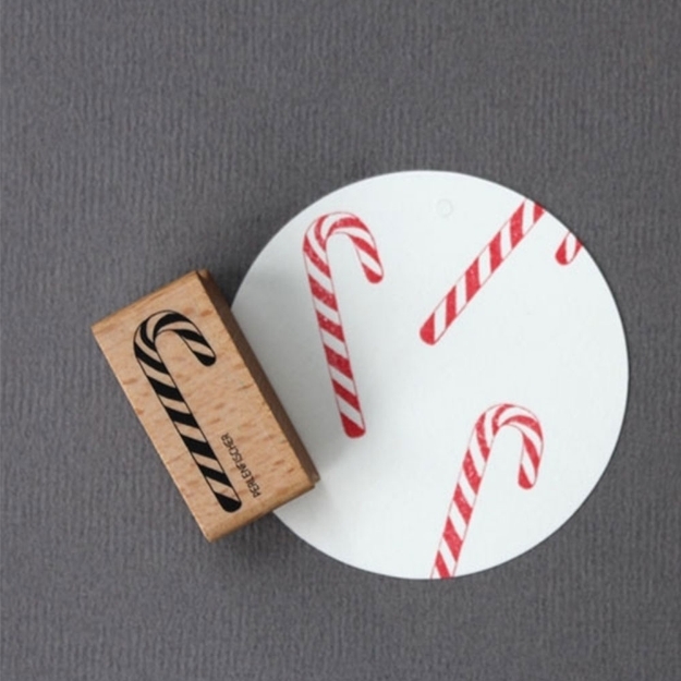 Picture of Rubber Stamp Candy cane