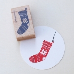 Picture of Rubber Stamp Knitting sock