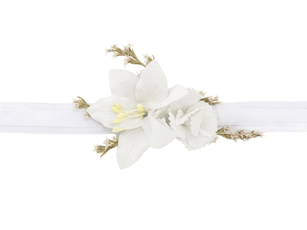 Picture of Flower wrist corsage - White