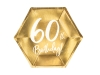 Picture of Side paper plates - 60th Birthday! (6pcs)