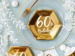 Picture of Side paper plates - 60th Birthday! (6pcs)