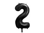 Picture of Foil balloon number 2 black 86cm