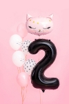 Picture of Foil balloon number 2 black 86cm