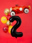 Picture of Foil balloon number 2 black 86cm