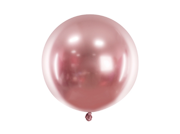 Picture of Round rose gold glossy balloon (60cm)
