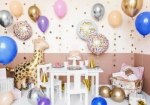 Picture of Foil balloon Ηappy birthday floral