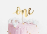 Διακοσμητικό τούρτας χάρτινο - One