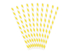 Picture of Paper straws - Yellow stripes (10pcs)