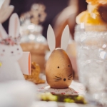 Picture of Place card holder - Bunny-egg