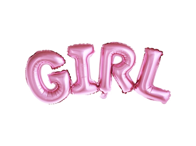 Μπαλόνι GIRL ροζ