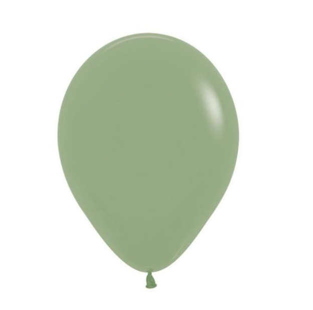 Mini μπαλόνια - Dusty green (10τμχ)