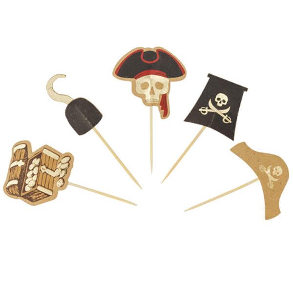 Picture of Cupcake Toppers - Pirate 