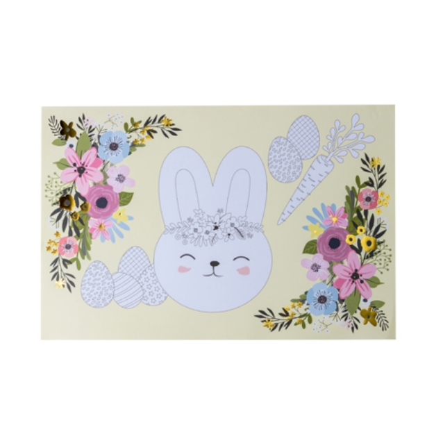 Picture of Paper placemats - Bunny (6pcs)