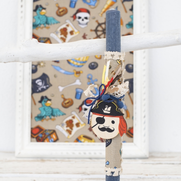 Picture of Easter candle - Pirate