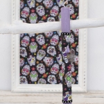 Picture of Easter candle - Girly skulls