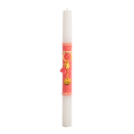 Picture of Easter candle - Gold live laugh love