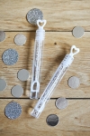 Picture of Heart Tube Wedding Bubbles (set 48)