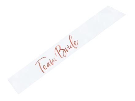 Show details for Satin sash - Team bride Picture of Satin sash - Team bride