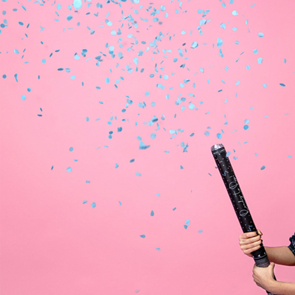 Picture of Blue Compressed Air Confetti Cannon Shooter