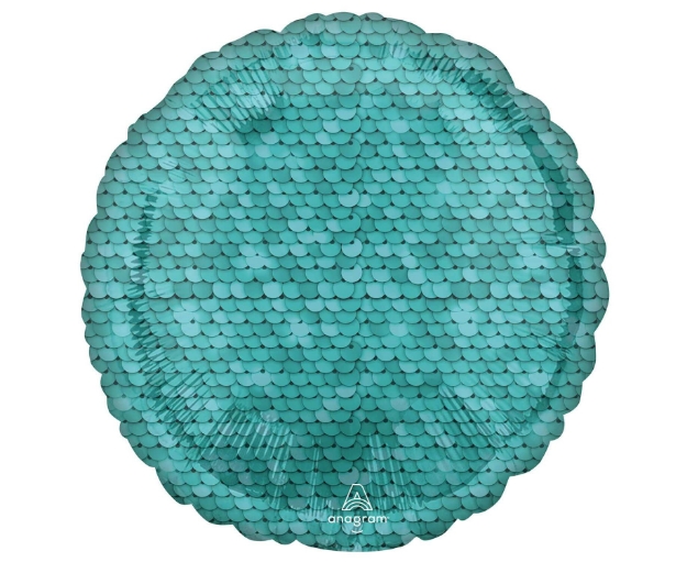 Μπαλόνι foil Ocean Blue Sequins