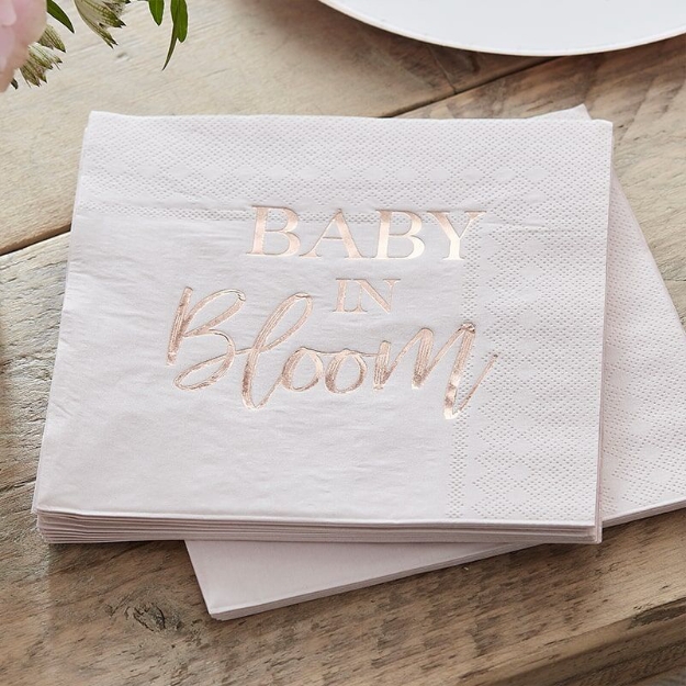 Picture of Paper napkins - Baby in bloom (16pcs)