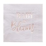 Picture of Paper napkins - Baby in bloom (16pcs)