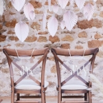 Πινακίδες για τις καρέκλες - Mr και Mrs