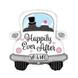 Picture of Foil Balloon - Wedding car