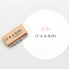 Picture of Rubber Stamp It's a girl