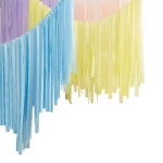 Picture of Party Backdrop with streamers - Pastel